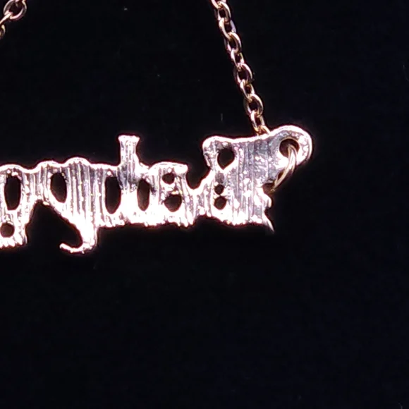 Gold 'Babygirl' Necklace - Picture 8 of 9